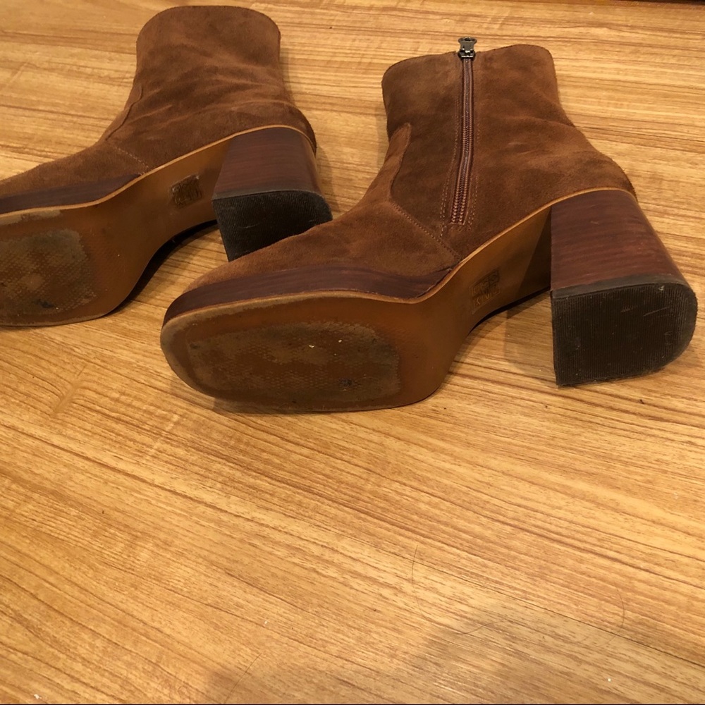 Jonak platform suede boots 37 - Picture 5 of 5